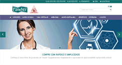 Desktop Screenshot of fawler.com.br